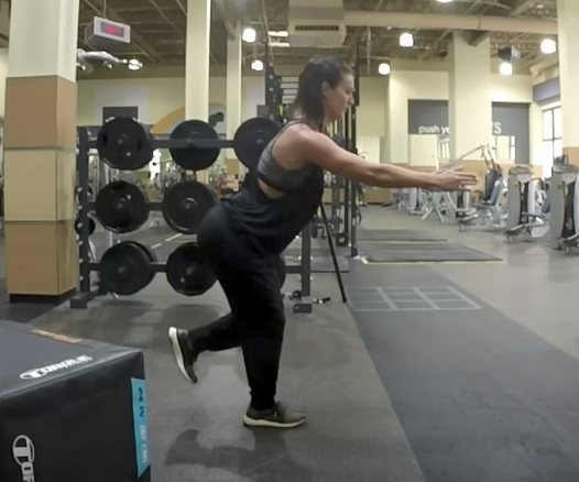 Exercise For Confidence: Single Leg Landing Hinge
